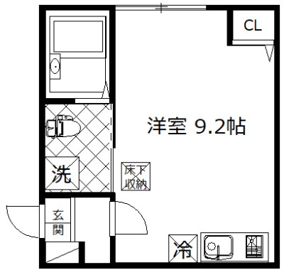 サルタスハウス 間取り図