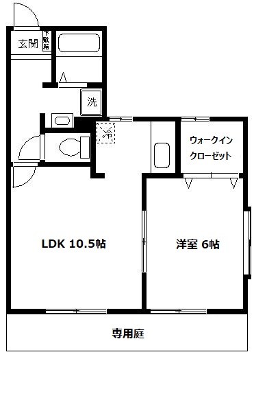メゾンコンフォール 間取り図