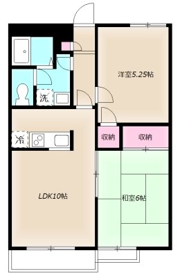 エミネンスハウスⅡA 間取り図