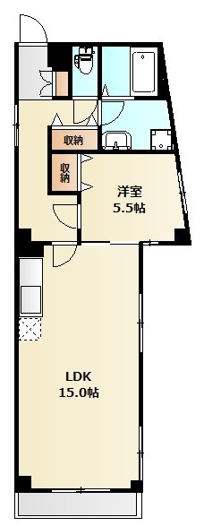 Shibata　BLD 401号室 間取り
