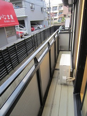 ウイング一之江 ベランダ