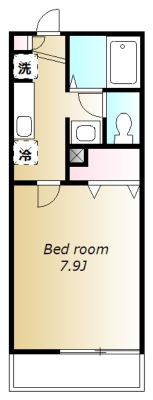 ティエラ中浦和 間取り図
