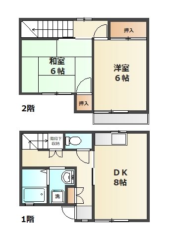 アネックスアリス 102号室 間取り