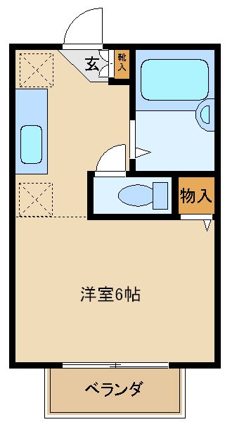 サニーコート秀和  間取り図