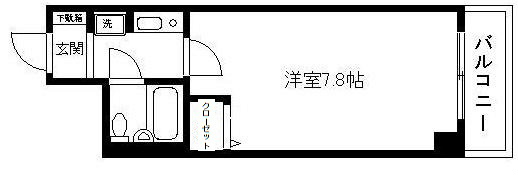 モンテベルデ横浜中央 間取り図