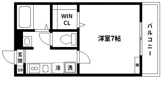 グレースヴィラ 間取り図
