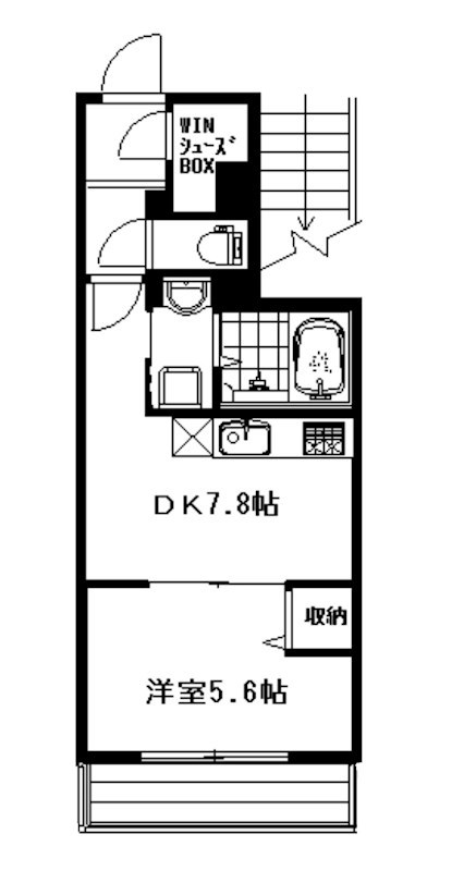Vieille Vigne Ⅰ(ｳﾞｨｴｲﾕ ｳﾞｨｰﾆｭ)  間取り図
