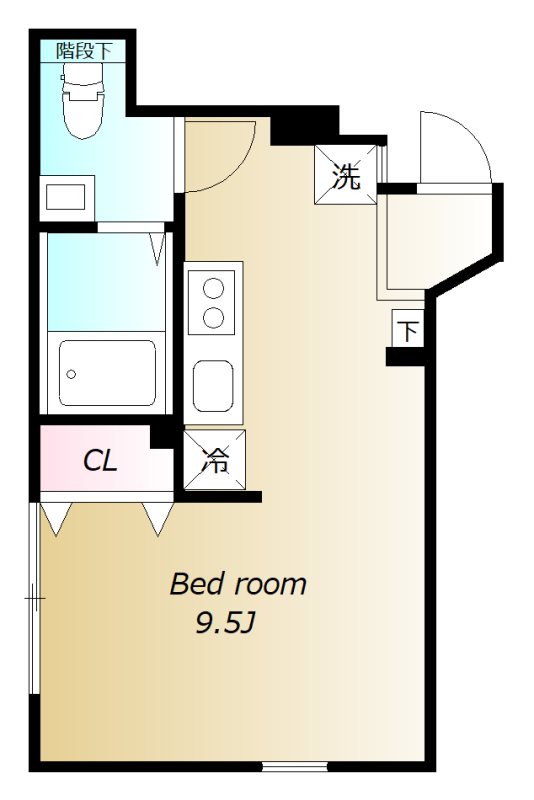 ミーナソルテ椎名町 間取り図