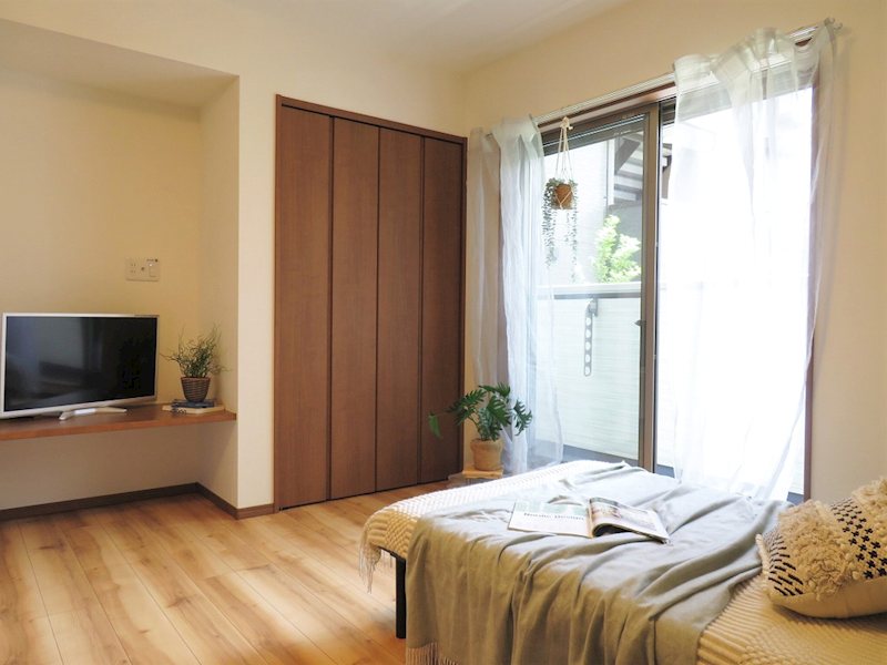 ミリアビタ飯山満 ベッドルーム