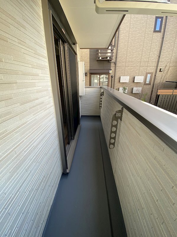 ミリアビタ飯山満 ベランダ