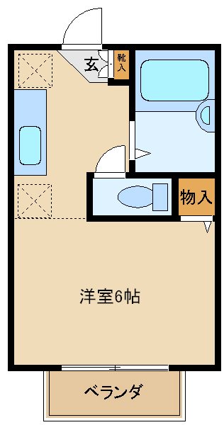 サニーコート秀和  間取り図