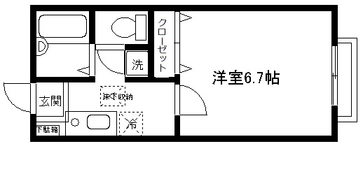 ラ・テラス日吉 間取り図