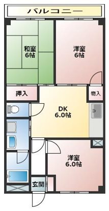 渋谷第一ビル 302号室 間取り