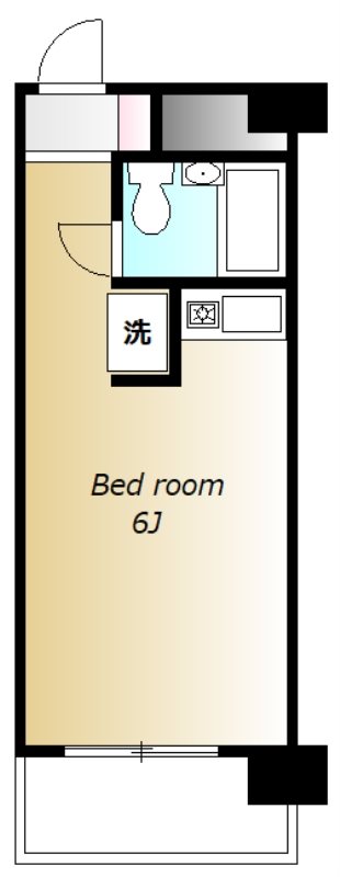 ライオンズマンション雪が谷大塚 706号室 間取り