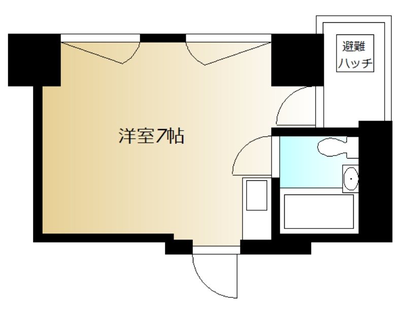 日本橋ダイヤモンドマンション 301号室 間取り