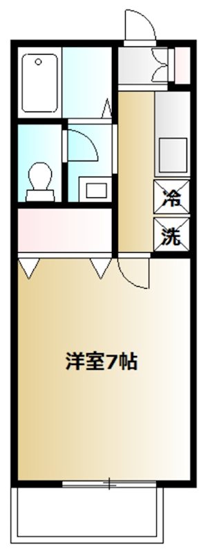 ニューハイム三輪 間取り図