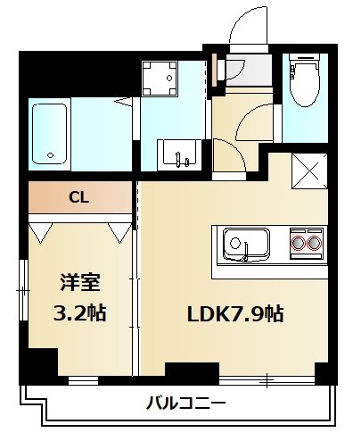 ナナーラ西尾久 503号室 間取り