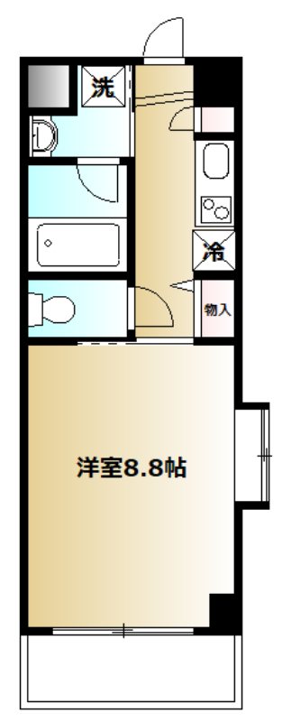 ディ・パンテレリア 504号室 間取り