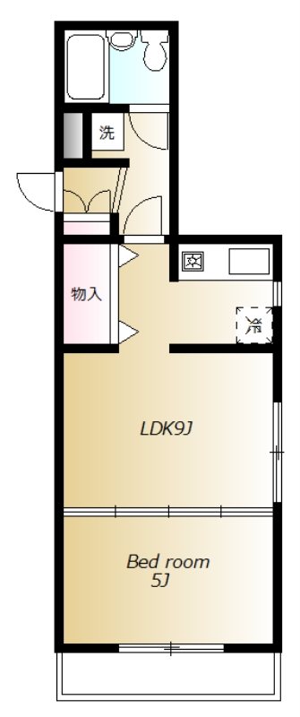 ライオンズマンション三鷹関前 106号室 間取り