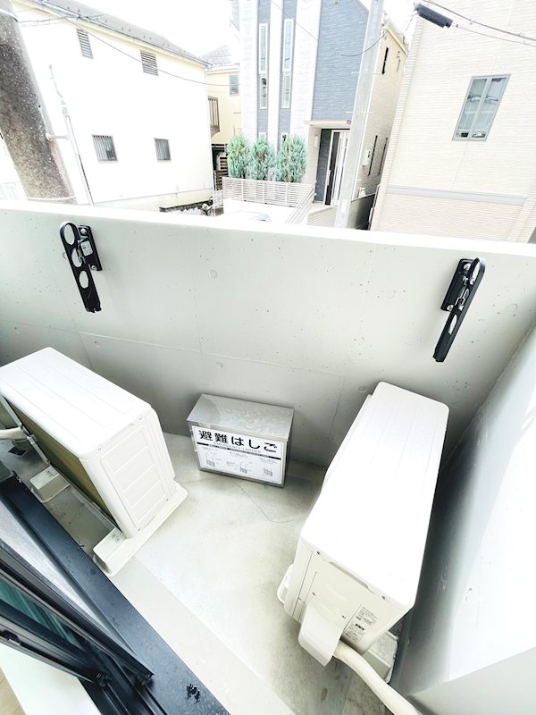 クレストール下馬 ベランダ