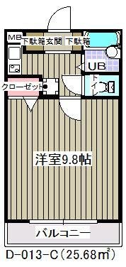 グランピーノ妙典 間取り図