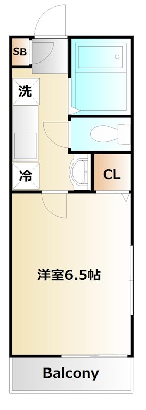 パルティール曳舟 間取り図