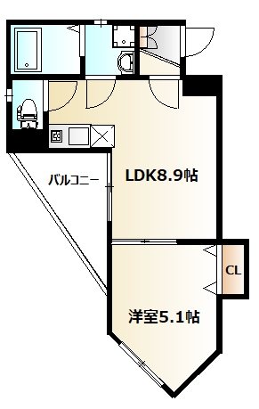 ププレ西船橋 間取り図
