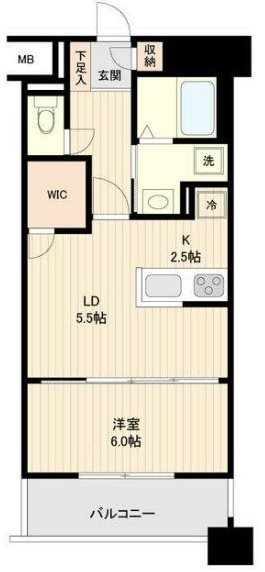ドゥーエ妙典 間取り図