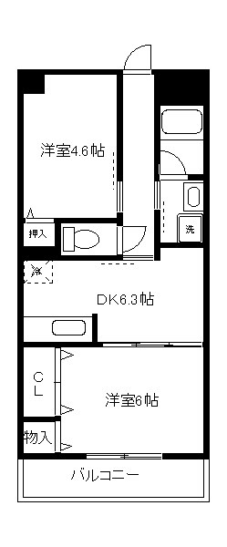 ストークコート 間取り図