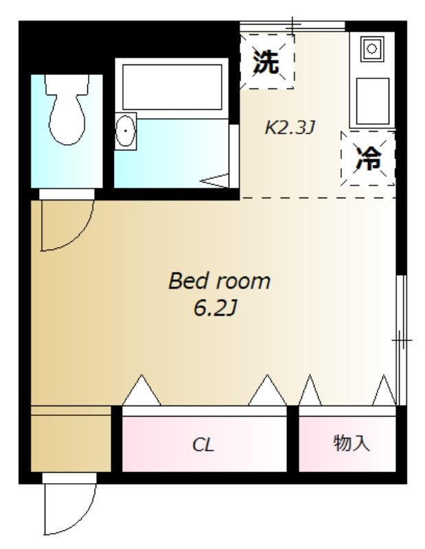 プライム東長崎 間取り図