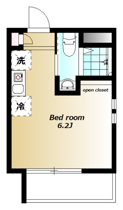 HOMA 301号室 間取り