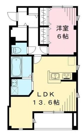 ラシーネ　ベルピーノ 205号室 間取り