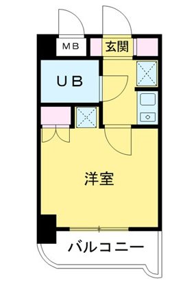 エメラルドコーポ 212号室 間取り