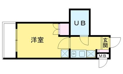 エメラルドコーポ 307号室 間取り