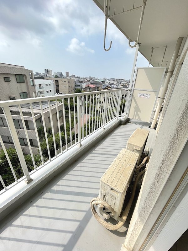 コープ行徳 ベランダ