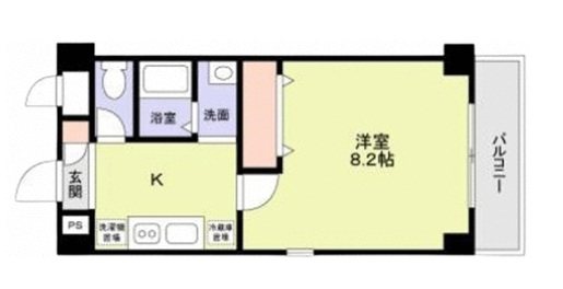 サンパーク妙典 503号室 間取り