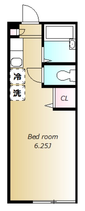 エスペランサ大塚 202号室 間取り