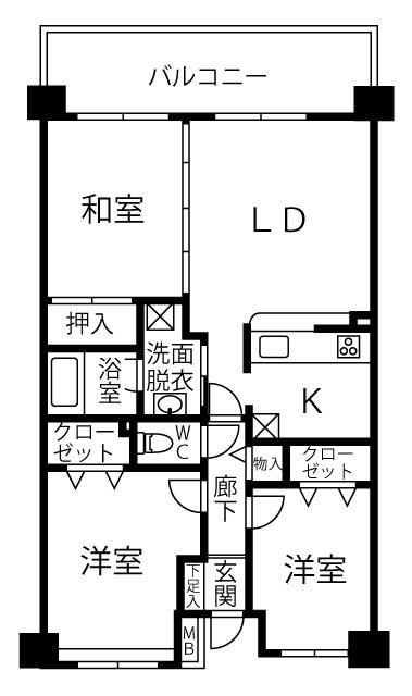 ラフィネ　ネオ 402号室 間取り