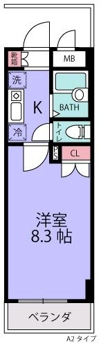 妙典ウッドベル壱番館 310号室 間取り