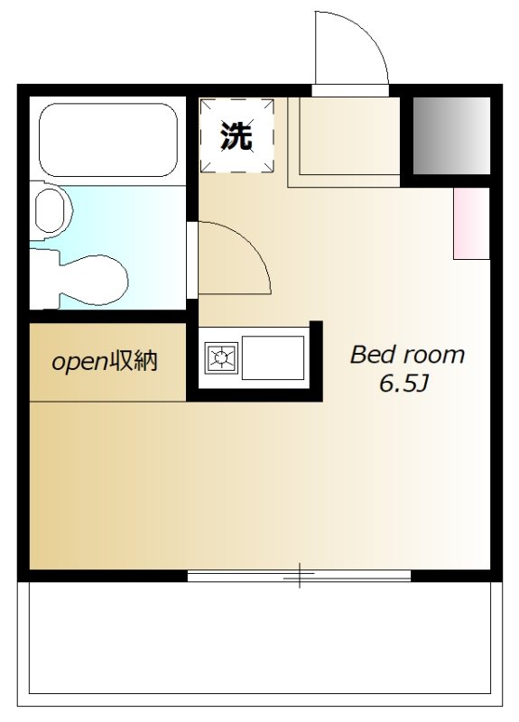 ドミール下北澤 間取り図
