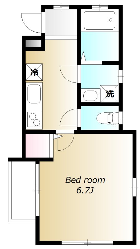 メゾン童夢 間取り図