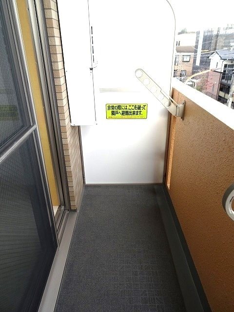 妙典ウッドベル壱番館 ベランダ