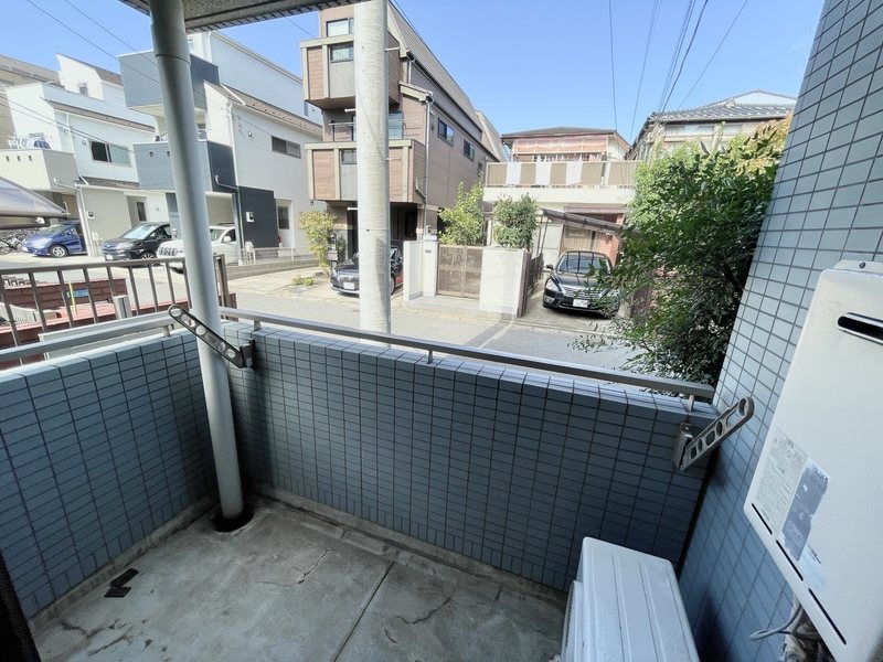 レジデンス宝 ベランダ