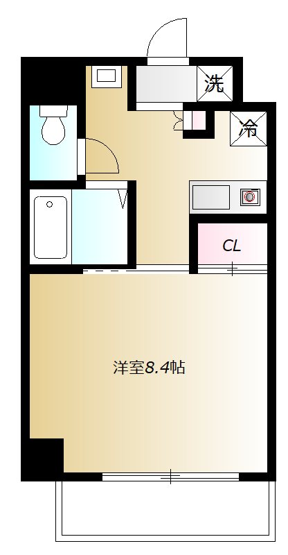ルナグランデ  103号室 間取り