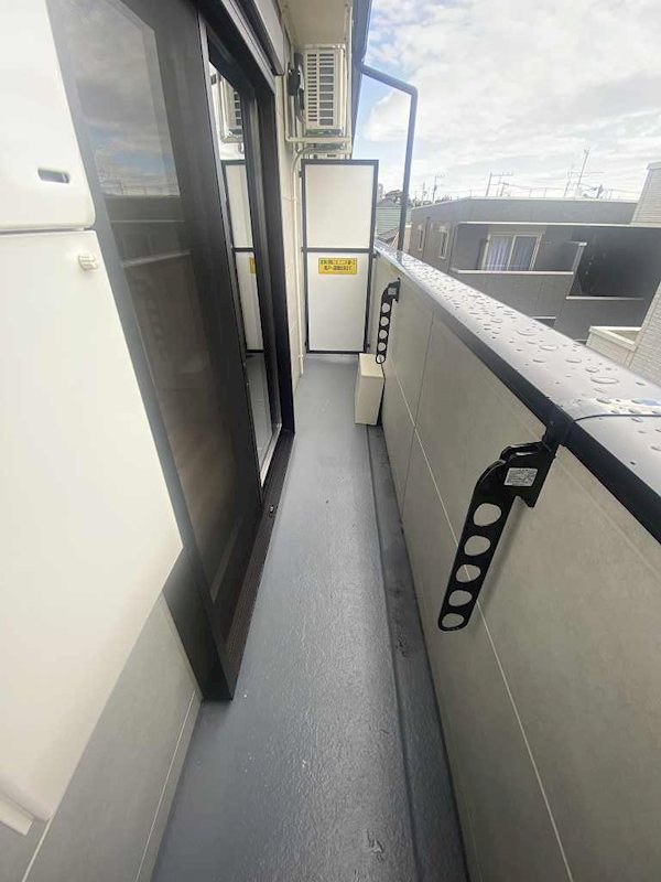 ミリアビタ飯山満Ⅱ ベランダ