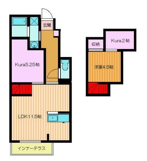 ジョワ・ラフィネ 101号室 間取り