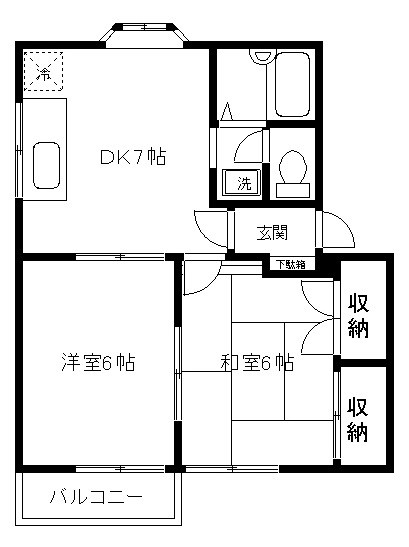 プロビデンスハイムA 間取り図