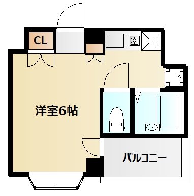 ロイヤルヒルズ 307号室 間取り