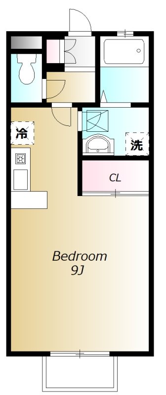 Kメゾン 間取り図