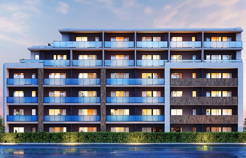 プライム東神奈川 玄関